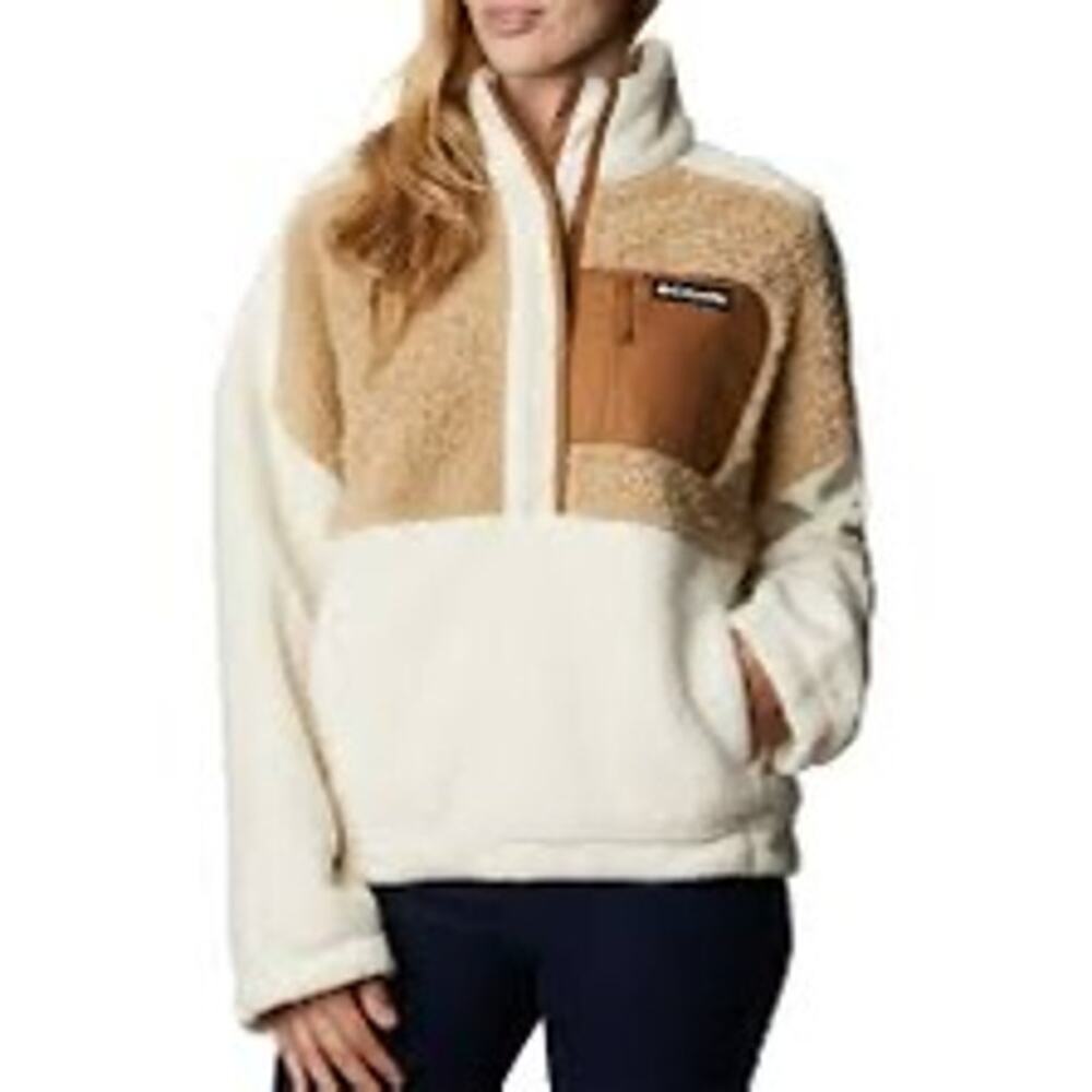 Columbia Women's Lodge Sherpa Pullover Jacket Size Medium